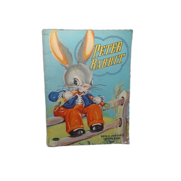 Peter Rabbit (1947) Ruth E Newton's Chubby Cubs WHITMAN Kids Book - Picture 1 of 3
